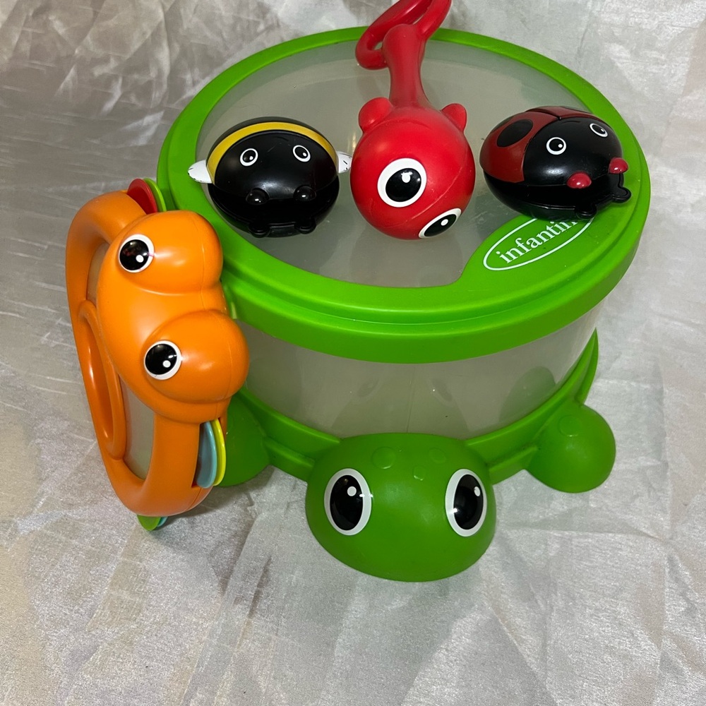 INFANTINO  COLORFUL TURTLE COVER BAND 6- PIECE PERCUSSION SET - Picture 7 of 11